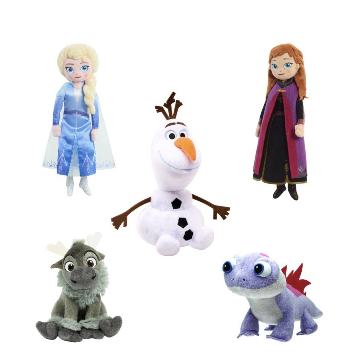 Disney’s Frozen 2 Plush Collector Set, 5-pieces!