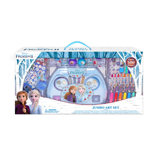 Disney Frozen 2 Jumbo Art Set, Gift for Kids, 500+ Pieces