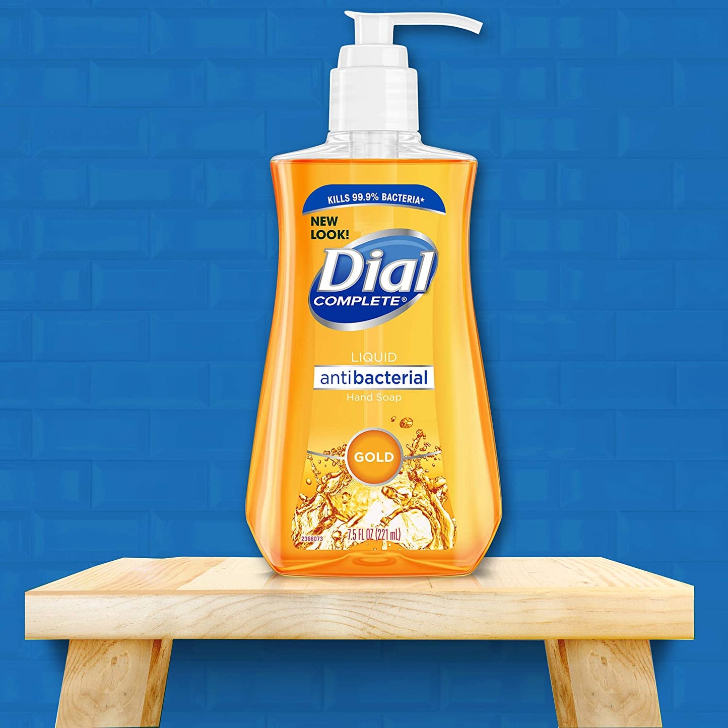Dial Antibacterial Liquid Hand Soap, Gold, 7.5 oz