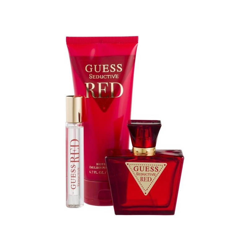 Guess Seductive Red 3pc Gift Set Eau de parfum 2.5 oz Women Rafaelos