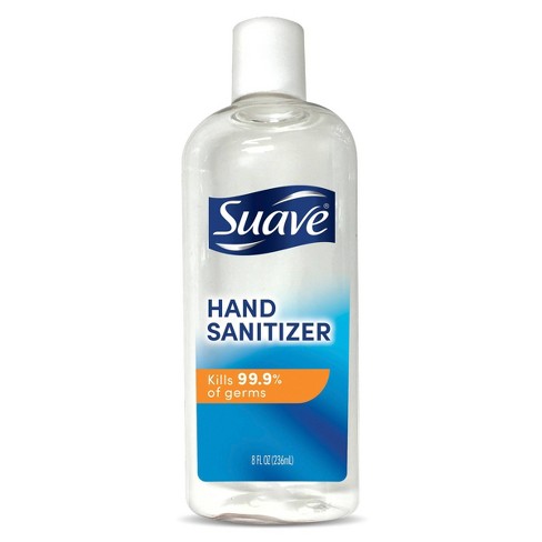 Suave Hand Sanitizer 8 fl oz (236 ml. Kills 99.9% of germs)