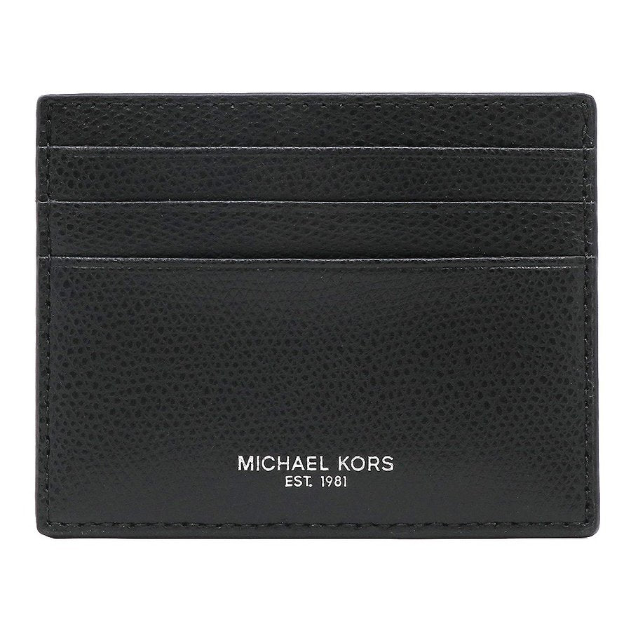 Michael Kors Warren Tall Card Case Leather Black (36T7LWRD1L)