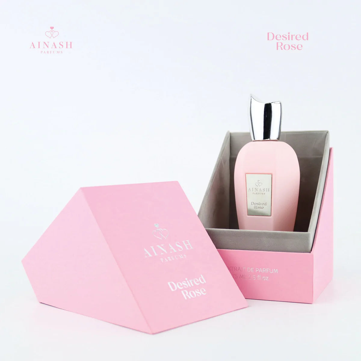 Desired Rose Extrait De Parfum 2.5 oz 75 ml By Ainash Parfums