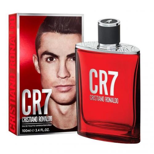 Cristiano Ronaldo CR7 Eau de Toilette Spray for Man, 3.4 oz, 100 ml