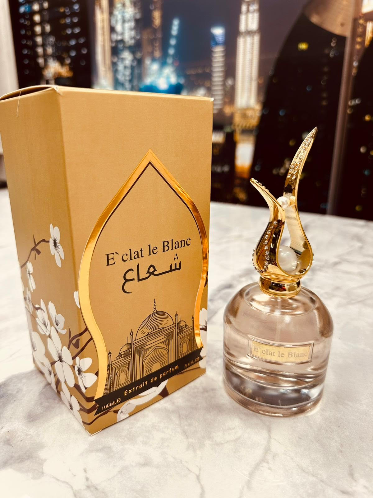 Zoghbi E'clat Le Blanc Extrait De Parfum 3.4 oz 100 ml