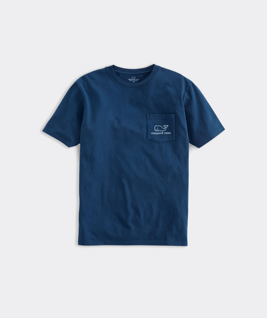 Vintage Whale Short-Sleeve Pocket Tee