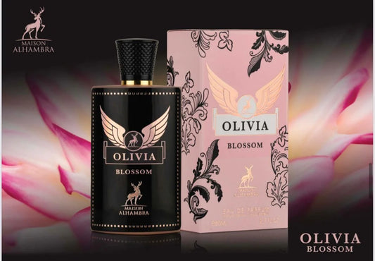 Olivia Blossom by Alhambra Eau De Parfum Spray For Women 2.7 oz 80 ml