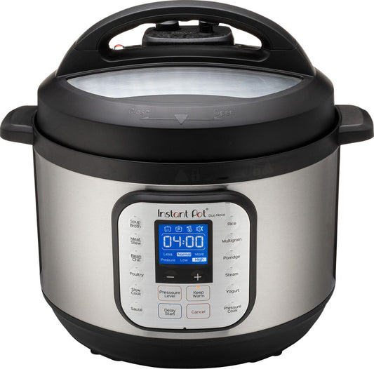 Instant Pot® Duo™ Nova™ 10-Quart 7-in-1, One-Touch Multi-Cooker Programmable Electric Pressure Cooker with New Easy Seal Lid – Latest Model