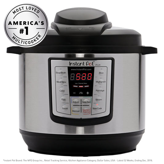 Instant Pot Duo Nova 8qt 7-in-1 One-Touch Multi-Use Programmable Electric Pressure Cooker with New Easy Seal Lid – Latest Model