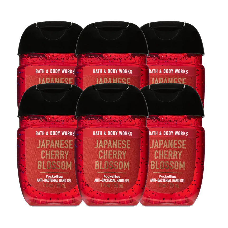 Bath & Body Works Japanese Cherry Blossom Anti-Bacterial - Hand Sanitizers "PACKS" 1 oz 29 ml