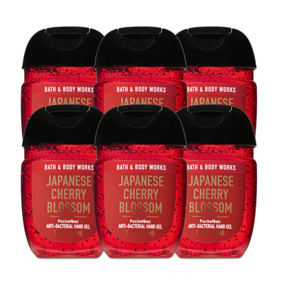 Bath & Body Works Japanese Cherry Blossom Anti-Bacterial - Hand Sanitizers "PACKS" 1 oz 29 ml