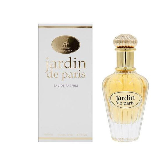 AlHambra Jardin de Paris Eau De Parfum Spray For Women 3.4 oz