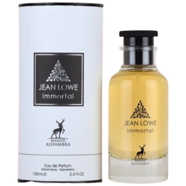 Jean Lowe Immortal by Alhambra EDP 100ml For Men Enhance your daily routine  with Jean Lowe Immortal Maison Alhambra EDP 100ml For Men.…
