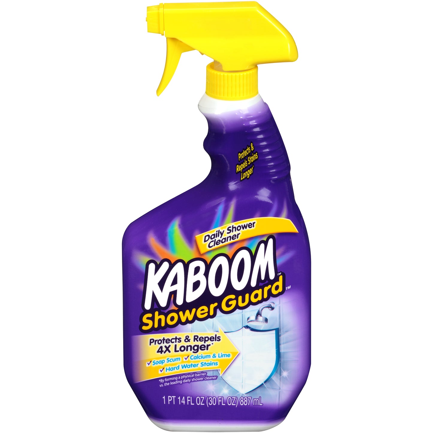 Kaboom Shower Guard Daily Shower Cleaner Spray, Protects & Repels Stains 30 Fl Oz