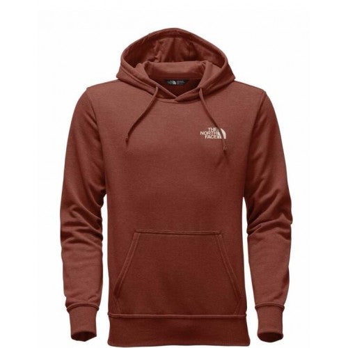 The North Face Men's Jumbo Half Dome Hoodie - Ketchup Red Heather/Vintage White