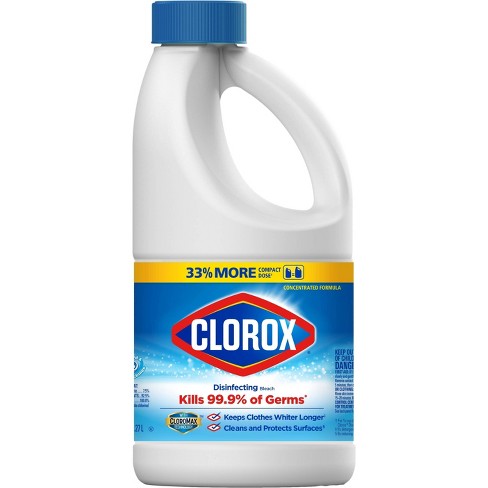 Clorox Disinfecting Bleach Regular  43 oz (Kills 99.9% of Germs)