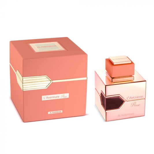 L‘Aventure Rose by Al Haramain Eau de Parfum 3.4 oz 100 ml