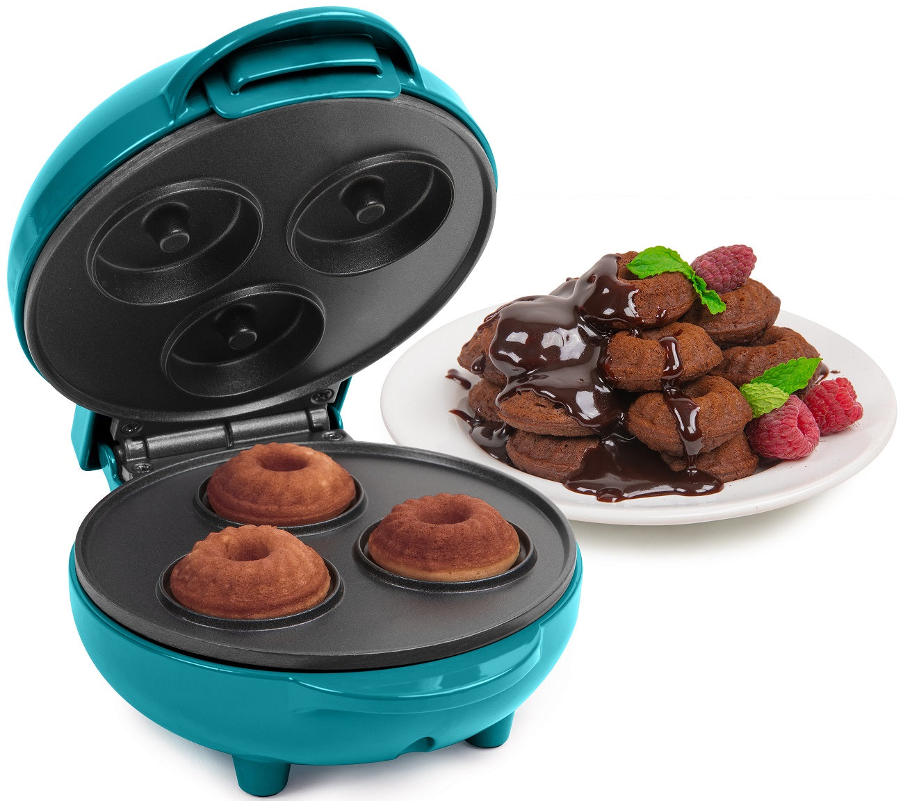Dash mini Bundt Cake, Waffle And Donut Maker for Sale in