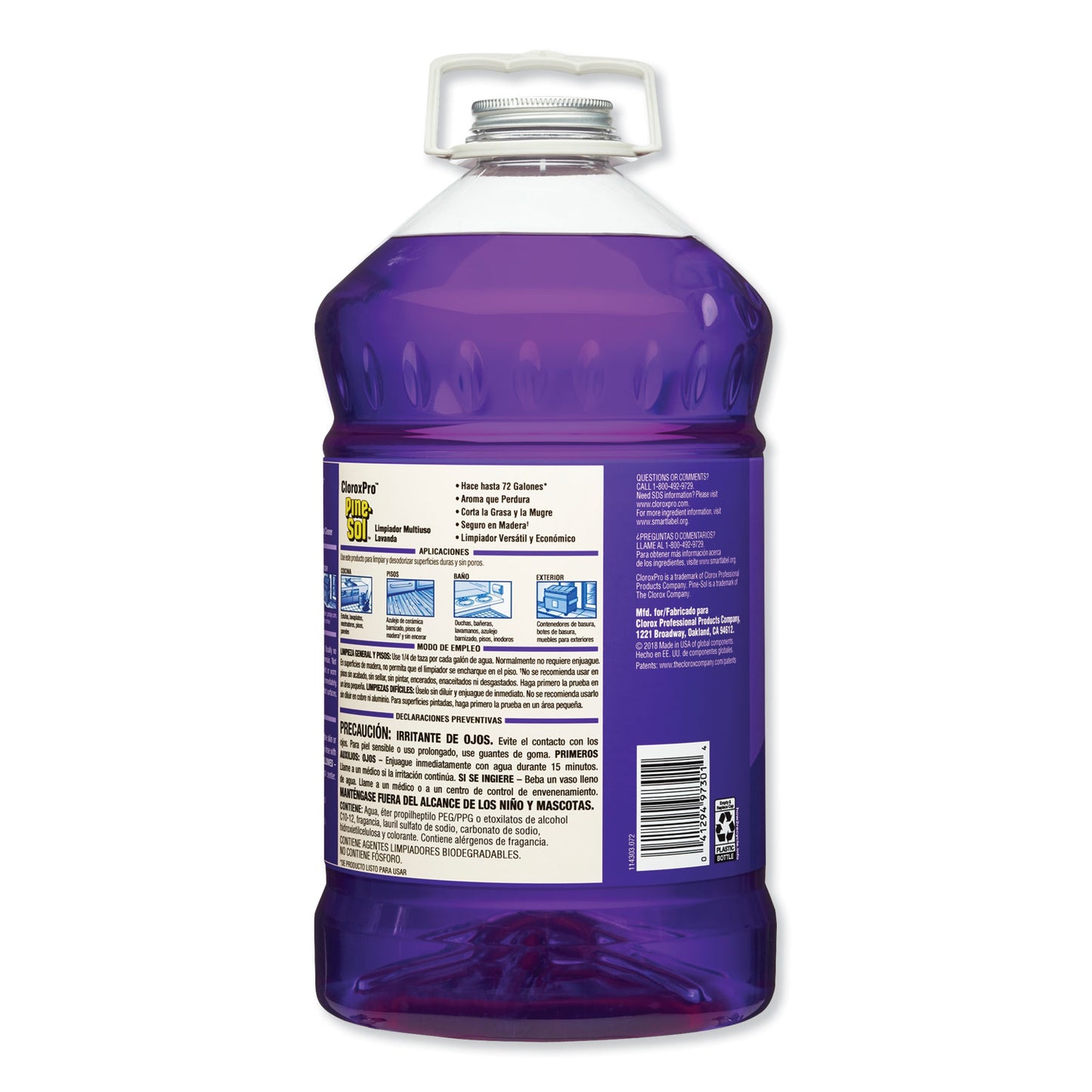 Clorox Pine-Sol All Purpose Cleaner 144 oz. Lavender Clean Scent (Pack of 3)