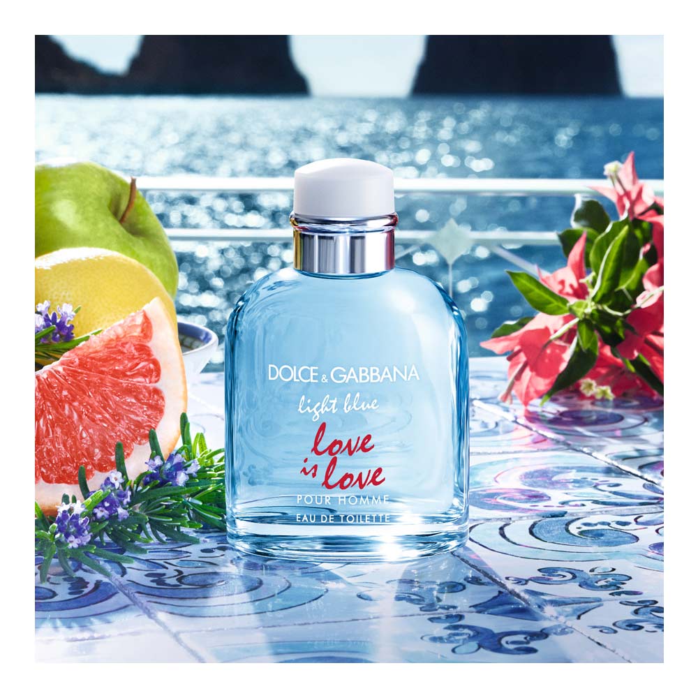 Dolce gabbana light blue love is love man new arrivals