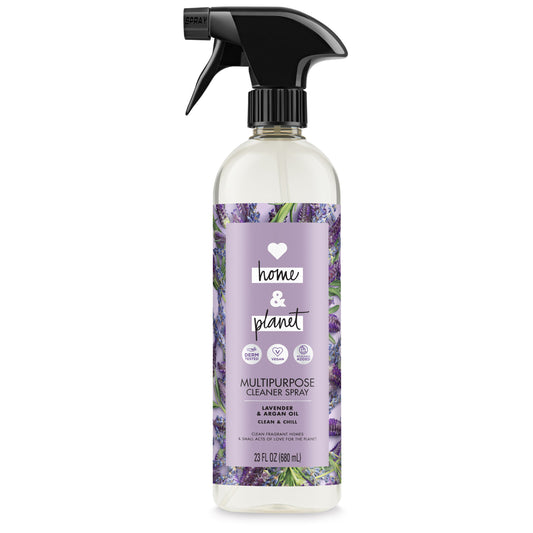 Love Home and Planet Multipurpose Cleaner Spray Lavender & Argan Oil 23 oz