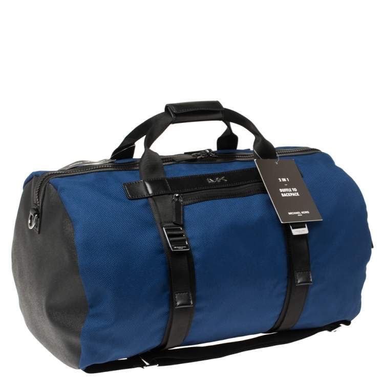 Michael Kors Kent Sport Jet Set Travel Conv. 2 IN 1 Duffle To Backpack  Sapphire (37F9LKSN4C)