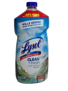 Lysol Clean & Fresh Multi-Surface Cleaner, Cool Adirondack Air Scent, 40 oz