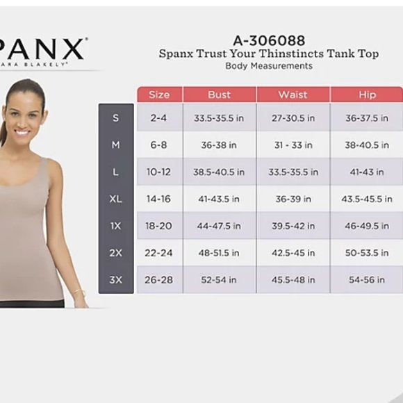 Spanx SPANX Shapewear for Women Thinstincts Tank