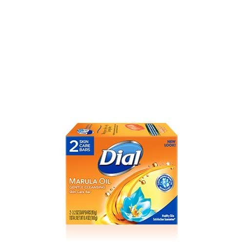 Dial Marula Oil Antibacterial soap 2 Skin Care Bars