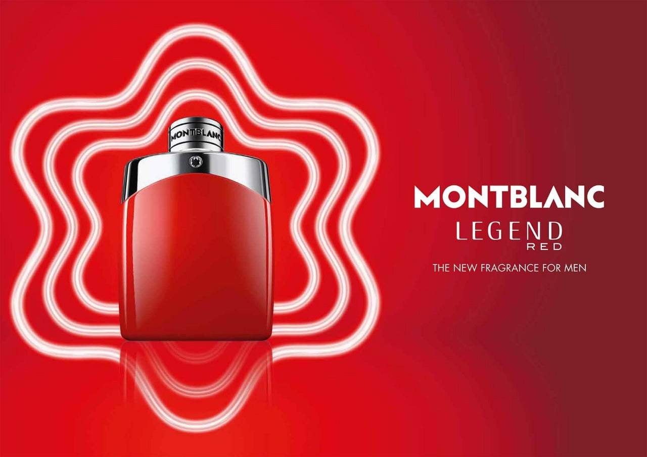 Mont Blanc Legend Red EDP 100 ml + 7.5 ml Mini + 100 ml Shower Gel Set