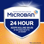 Microban 24 Hour Disinfectant Sanitizing Spray, Citrus, 15 fl oz