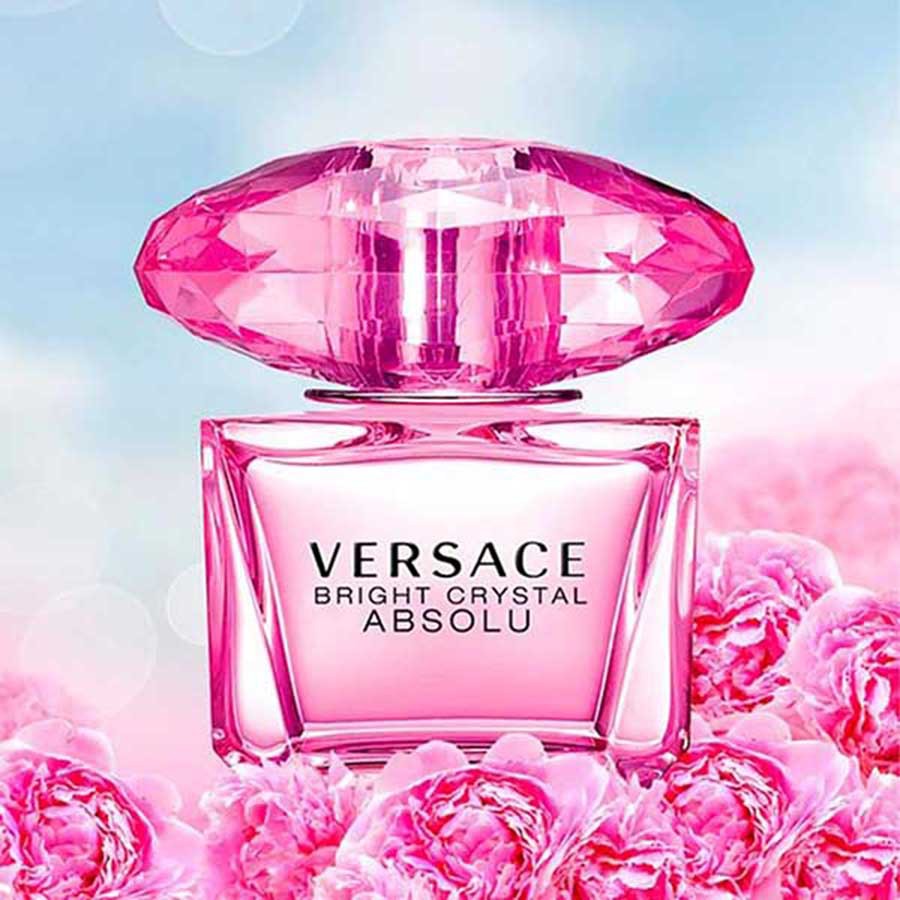 Versace Bright Crystal Absolu Eau de Parfum 3.0 oz 90 ml Women