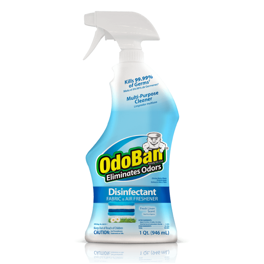 Odoban 32 Oz. Disinfectant Fabric and Air Freshener Spray Fresh Linen Scent