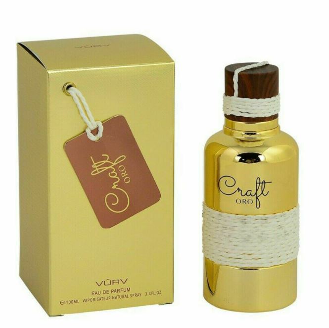 Craft Oro Eau De Parfum Spray By Vurv For Unisex 3.4 oz