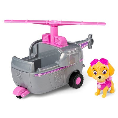 Paw Patrol Vehicle with Action Figure Skye Helicopter