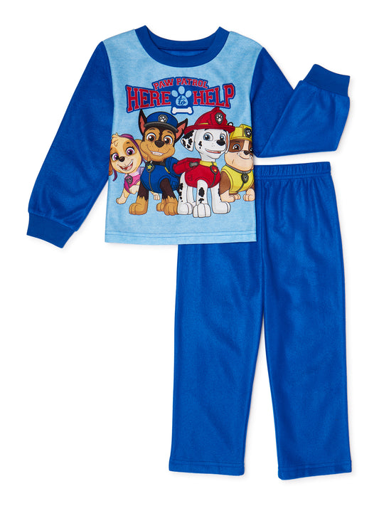 Paw Patrol Toddler Boys 2-Piece Set Pajamas Size 4T
