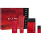 Perry Ellis Bold Red Eau de Toilette Spray For Men 3.4 oz Gift Set 4 pc. Set