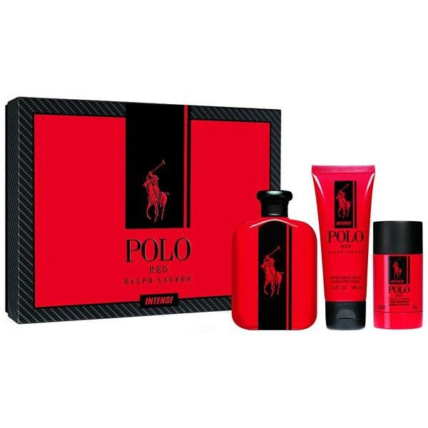 Ralph Lauren Polo Red Intense 3 Pcs Gift Set Men