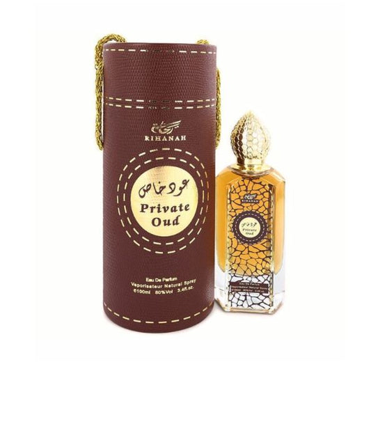 Rihanah Private Oud Eau De Parfum Spray 3.4 oz Unisex