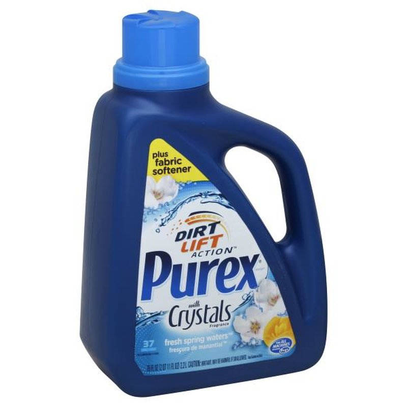 Purex With Crystals Freshness Fresh Spring Waters Laundry Detergent 75 fl oz (57 Loads)