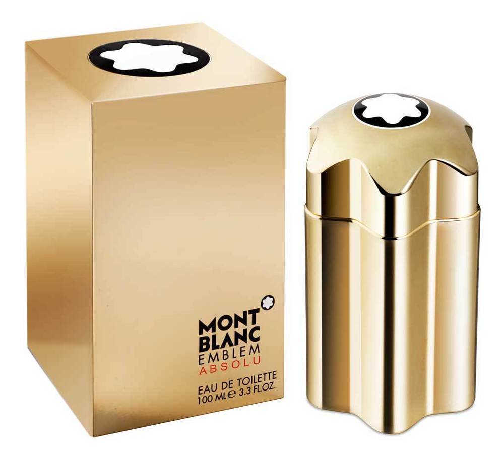 Mont Blanc Emblem Absolu  Eau De Toilette  3.3 oz 100 ml  Men