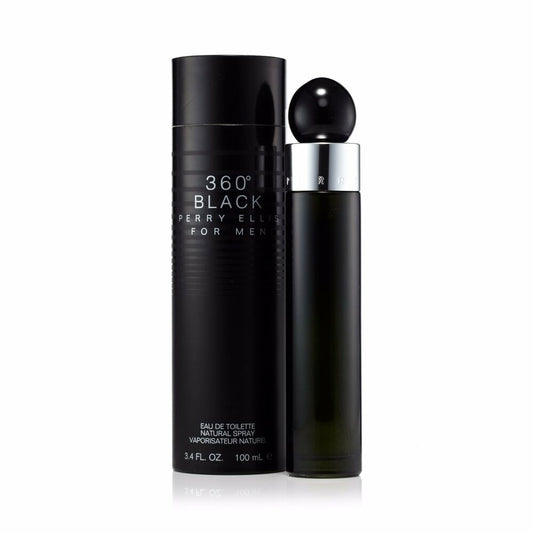 Perry Ellis 360 Black EDT 3.4 oz 100 ml Men