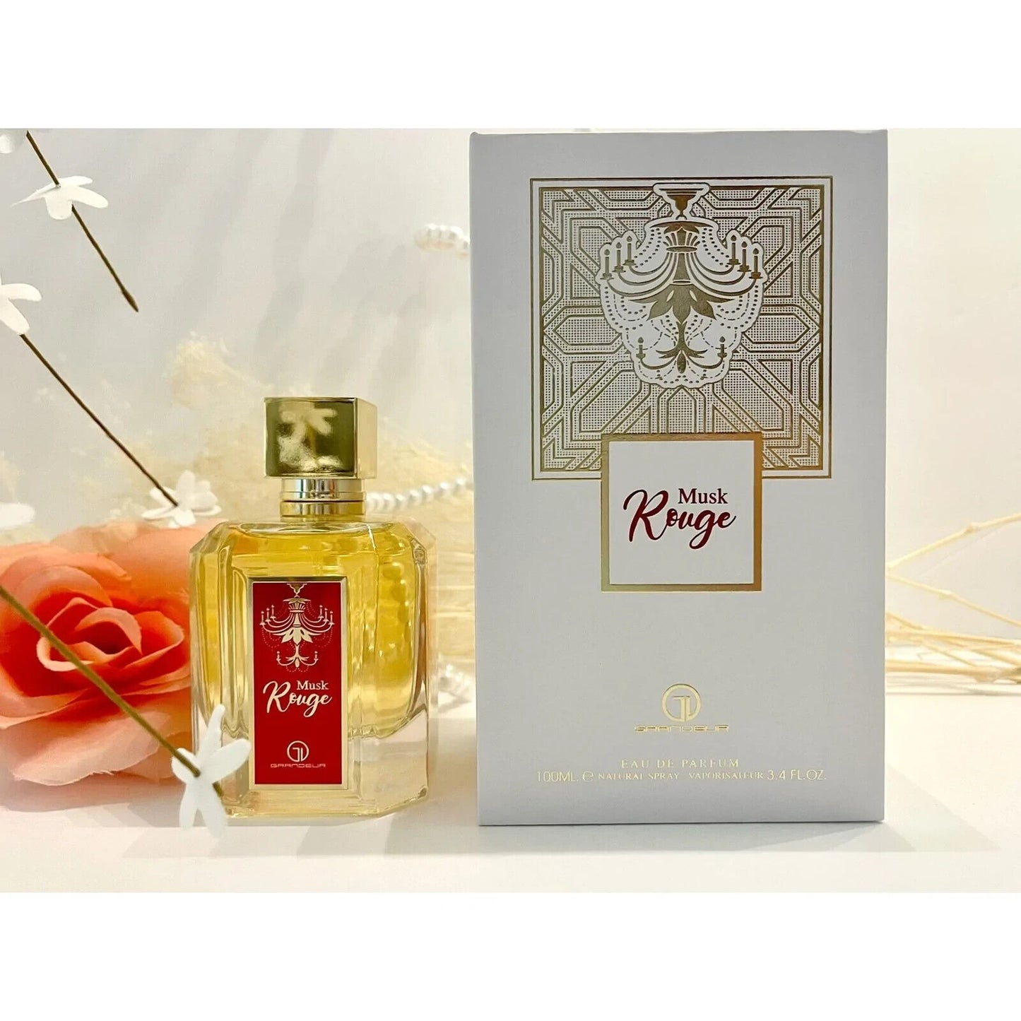 Grandela Musk Rouge Eau De Parfum 3.4 oz 100 ml