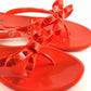 Victoria Adames Valencia Matching Jelly Sandal Red
