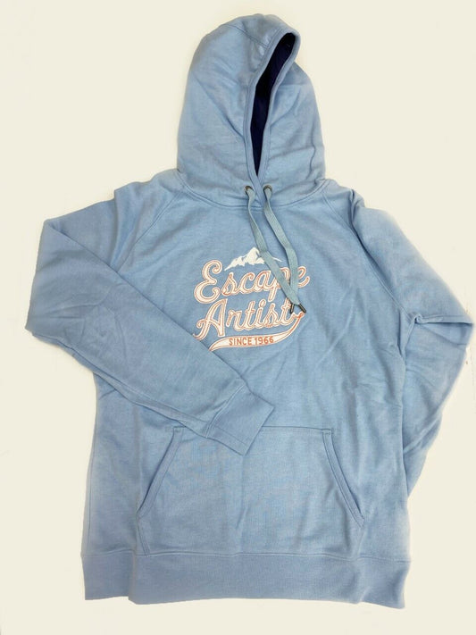 The North Face Women's Avalon Escape Artist Pullover Hoodie Powder Blue Heather