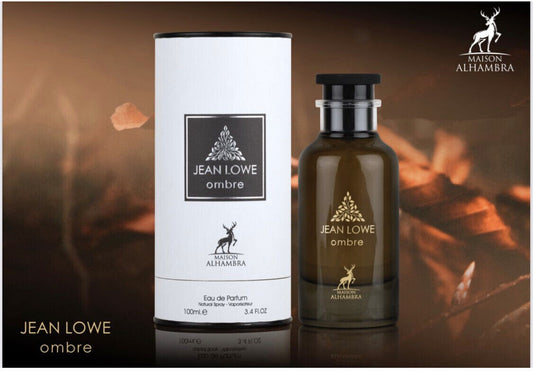 Jean Lowe Ombre 3.4 oz 100 ml EDP  By Maison Alhambra "Amazing Niche Perfume"