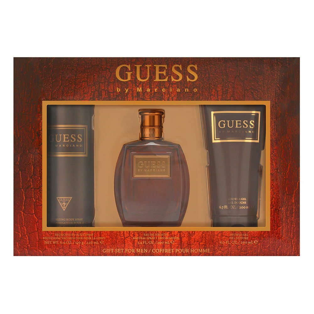 Guess Marciano 3 pc Gift Set EDT 3.4 oz Men