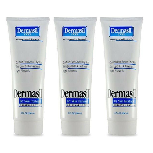 Dermasil Dry Skin Treatment Original Lotion 8 oz "3-PACK"