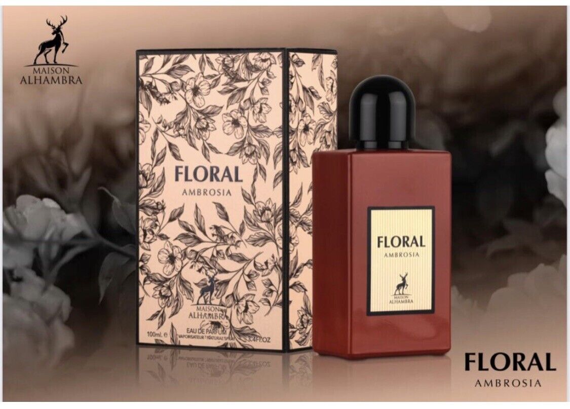 Maison Alhambra Floral Ambrosia Eau De Parfum 3.4 oz 100 ml