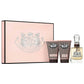 JUICY COUTURE 3 pcs Set 3.4 EDP + 1.7 oz +1.7 oz Body Cream